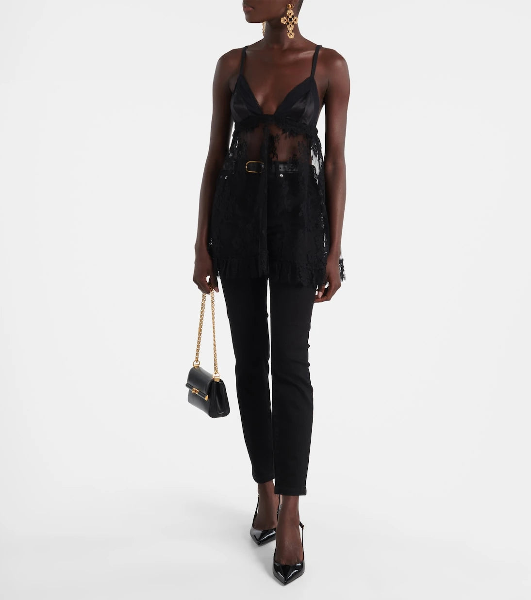 Dolce&Gabbana - Mid-rise skinny jeans