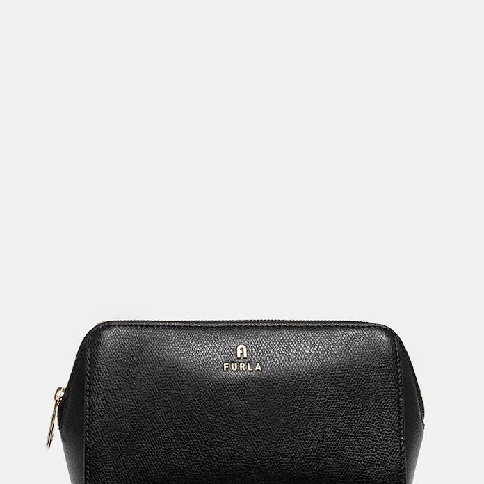 Кожена козметична чанта Furla