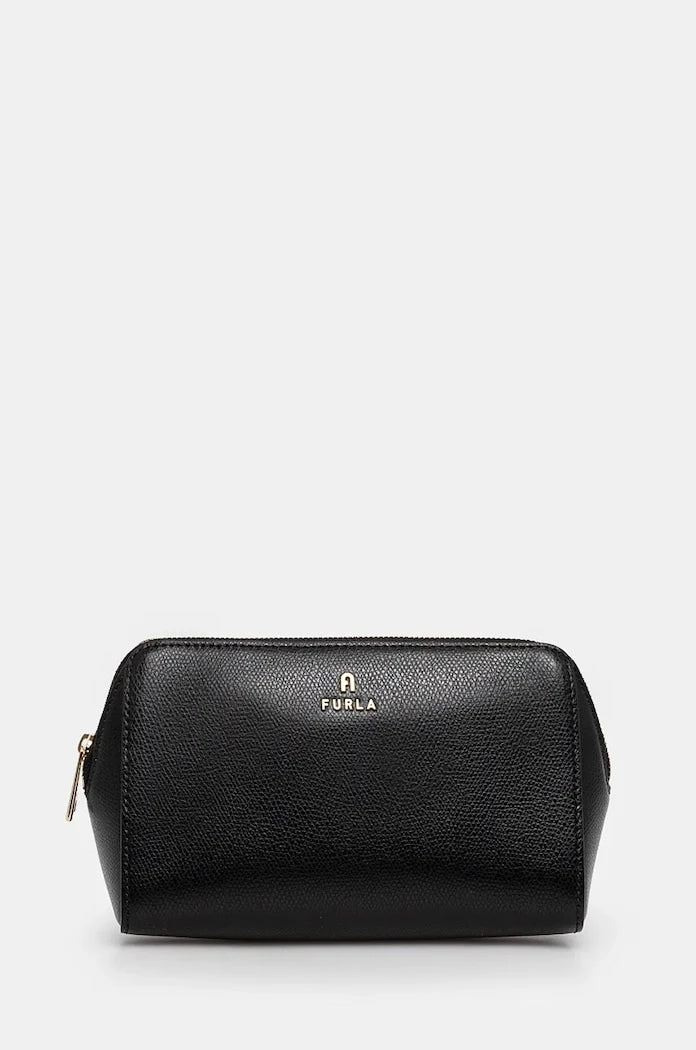 Кожена козметична чанта Furla
