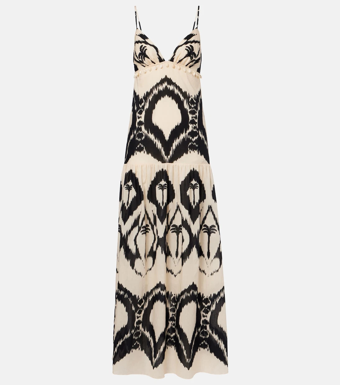 Johanna Ortiz - Printed cotton poplin maxi dress