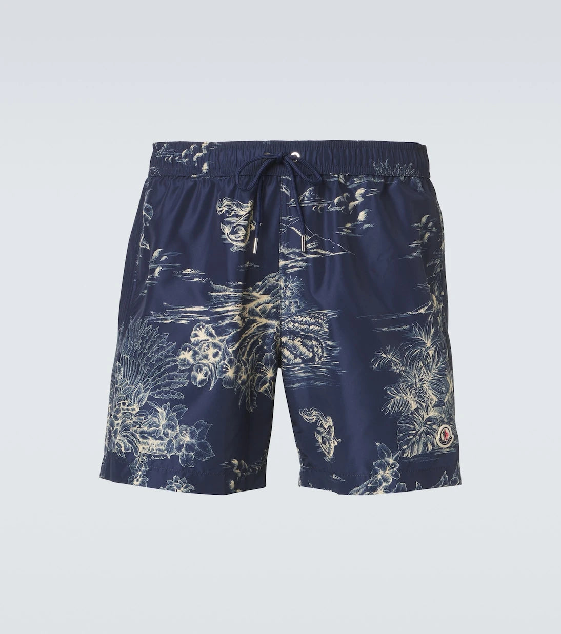 Moncler - Archivio floral swim trunks