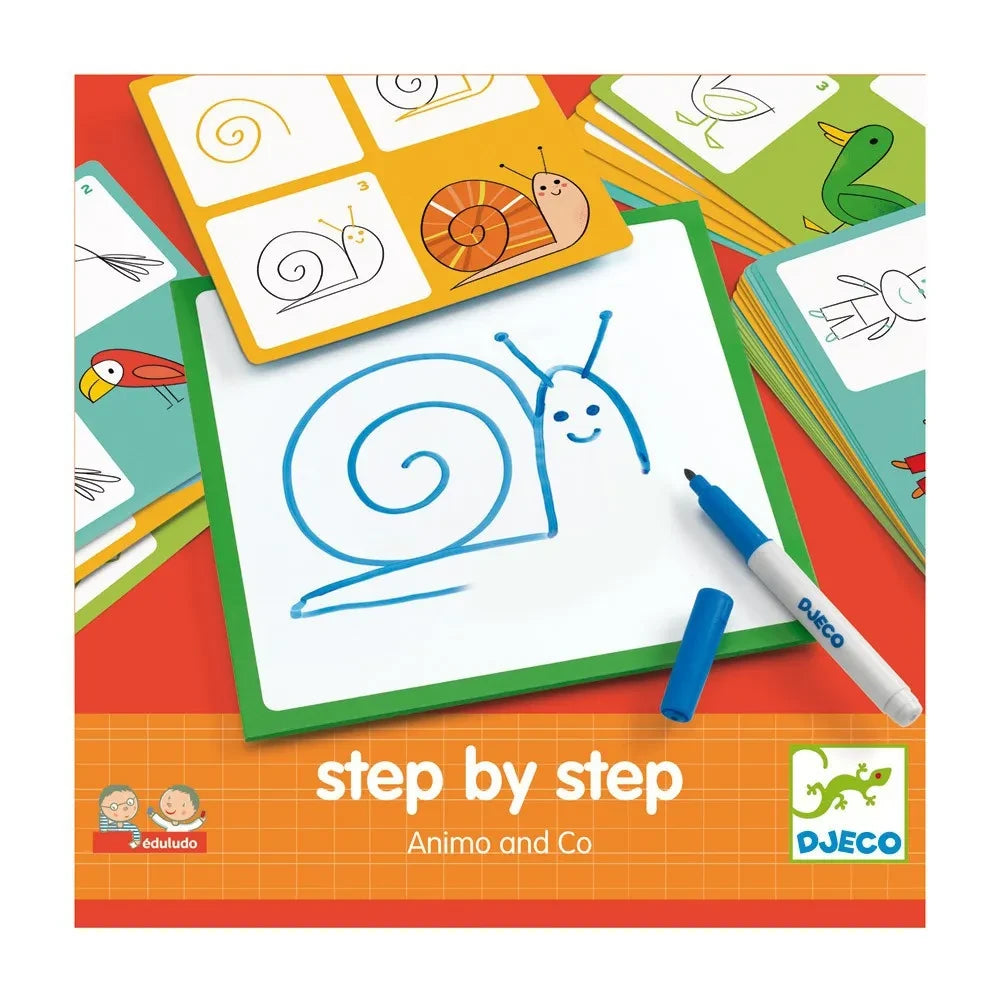 Djeco - Animals and Co - Learn to draw