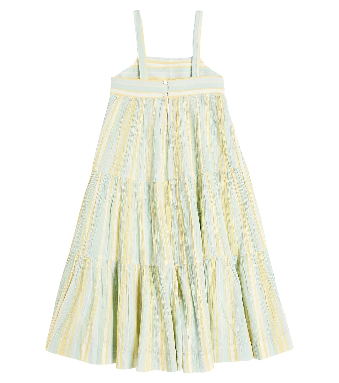 Bonpoint - Cora striped cotton crêpe dress