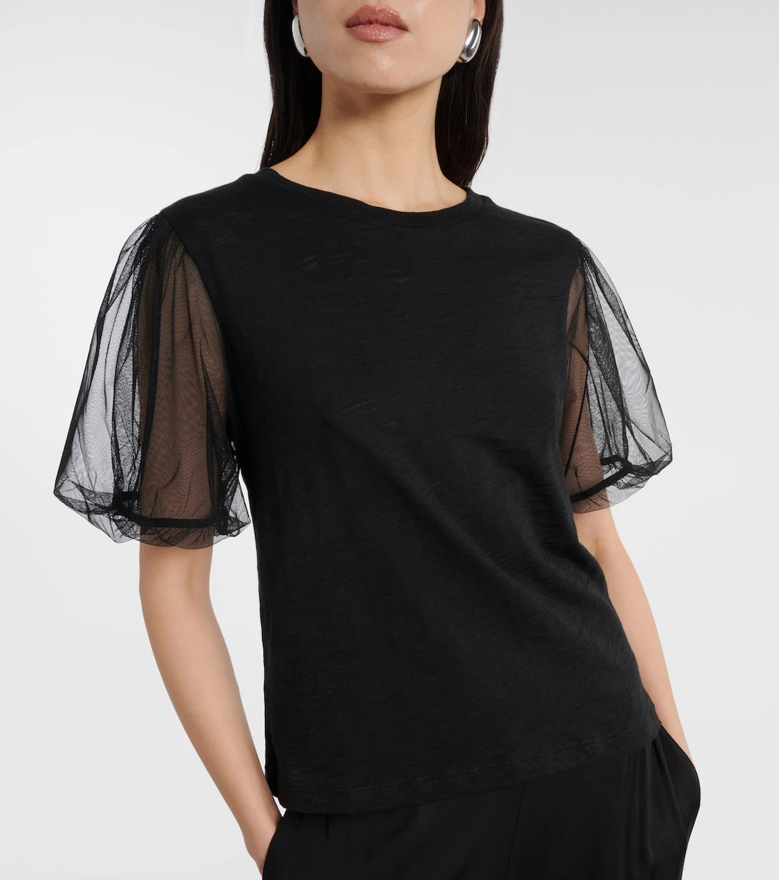 Velvet - Justine cotton top