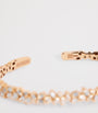 Small Rose Gold and Diamond Classic Fireworks Bangle