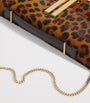 Demellier Multi Leopard-Effect Calf Hair Vancouver Clutch