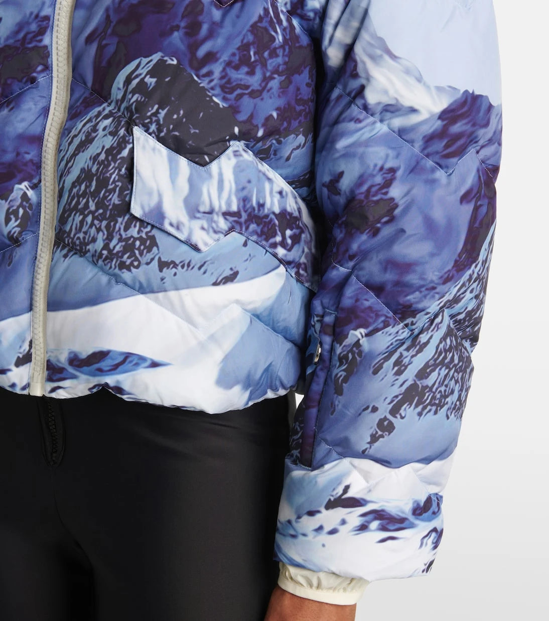 Perfect Moment - Mountain printed down jacket