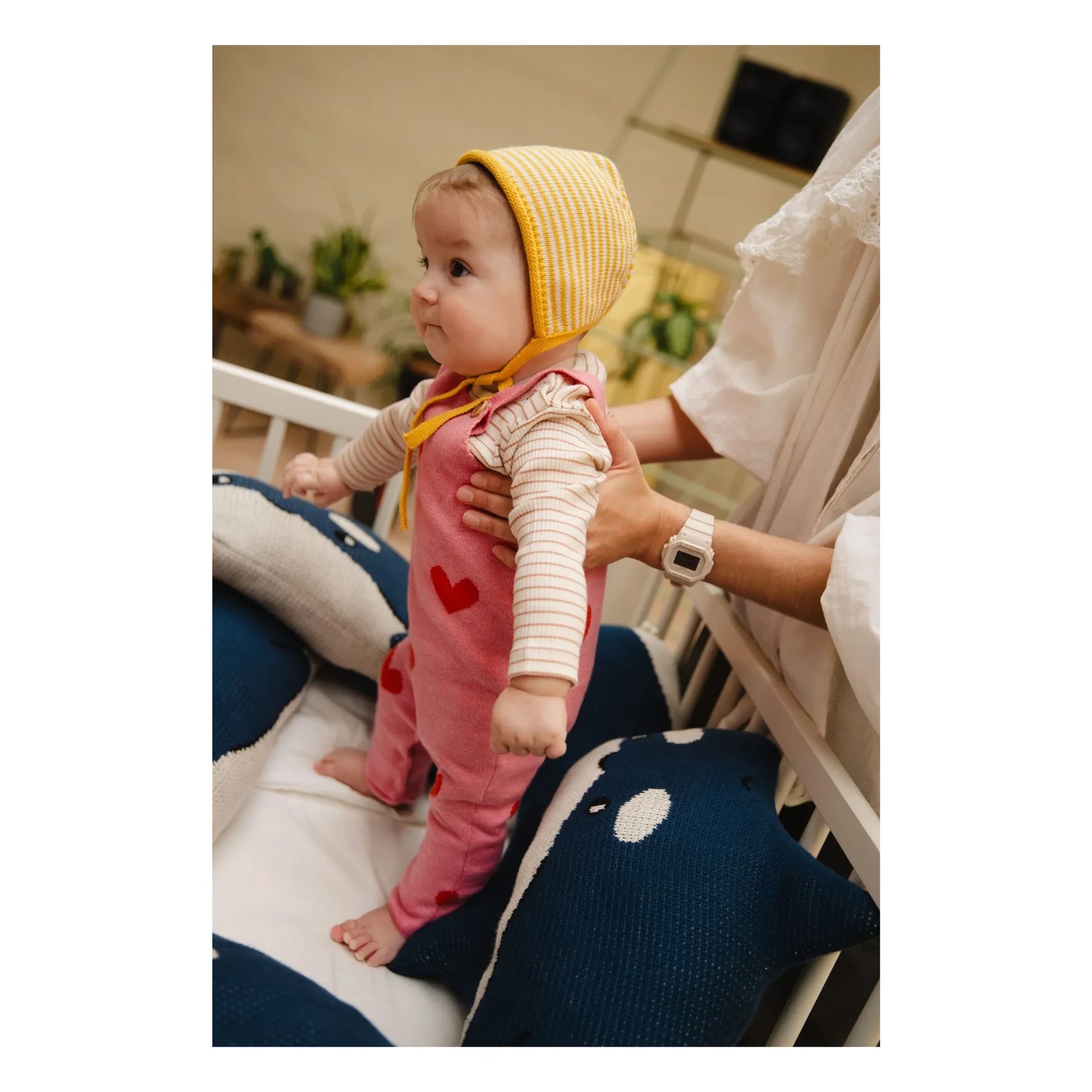 Bayiri - Lovely organic cotton overalls | Pink