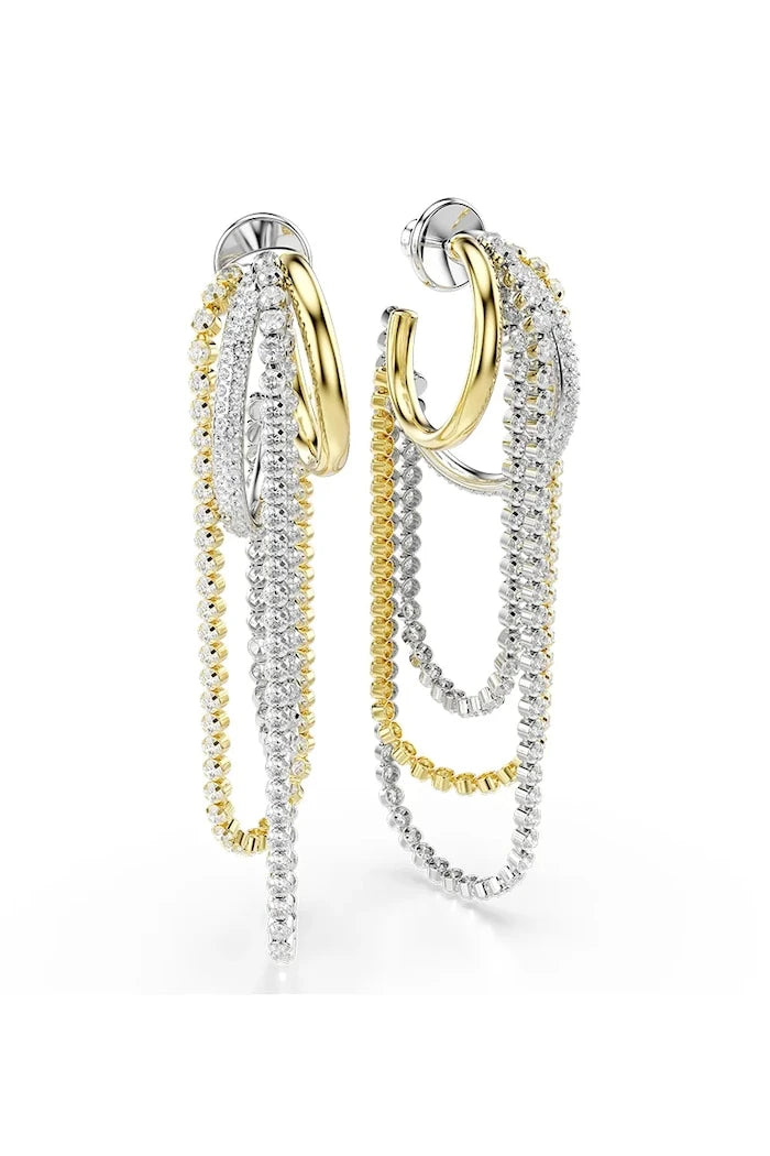 Swarovski kadın zirkon HYPERBOLA küpe