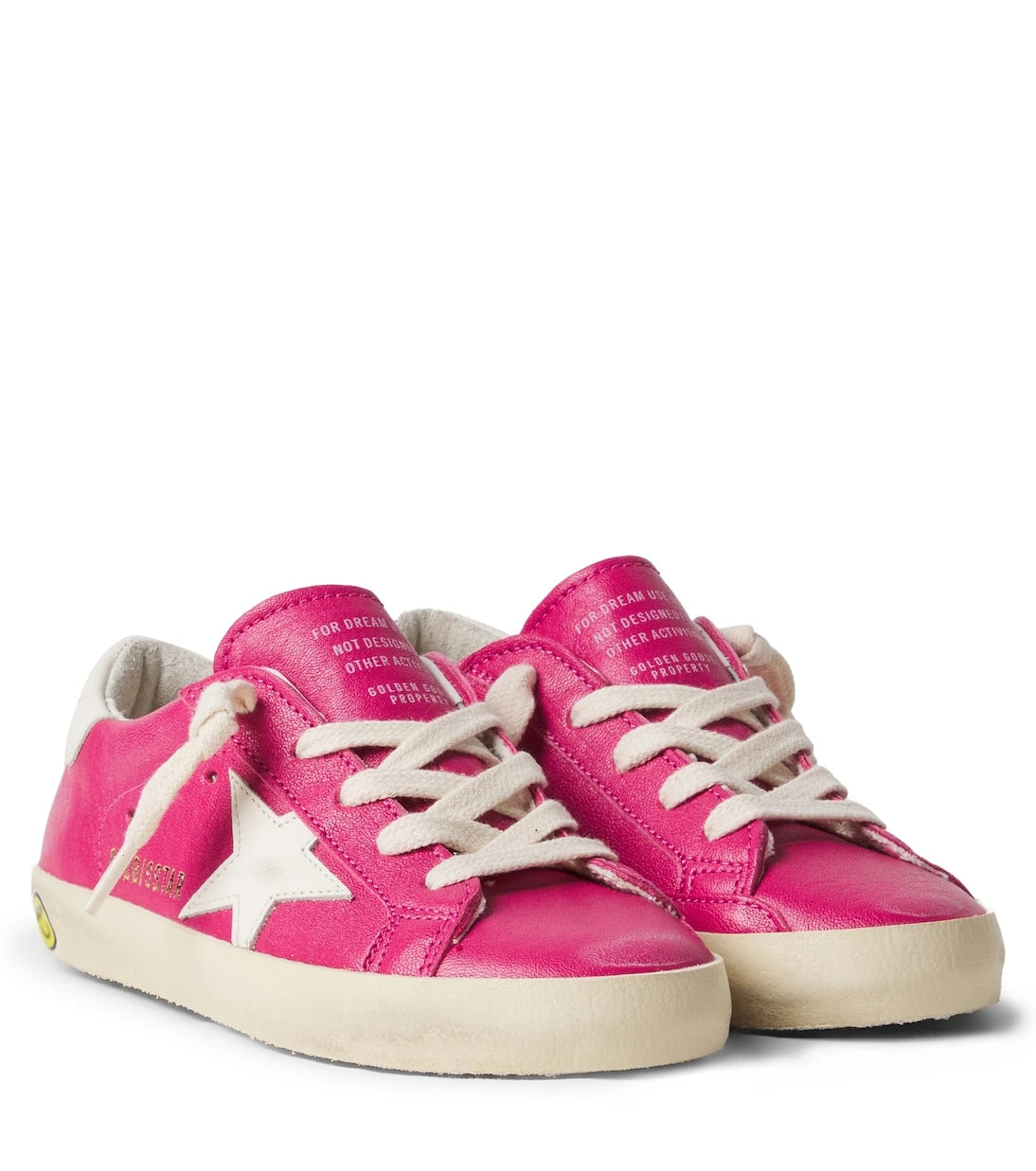 Golden Goose Kids - Super-Star leather sneakers