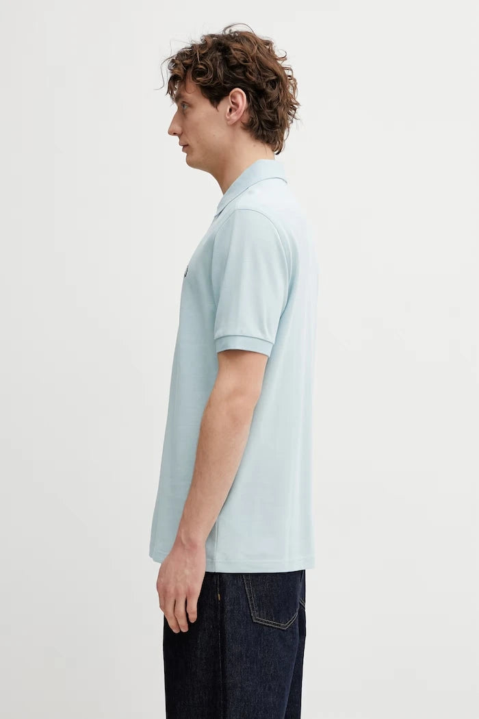 Памучна тениска с яка Fred Perry