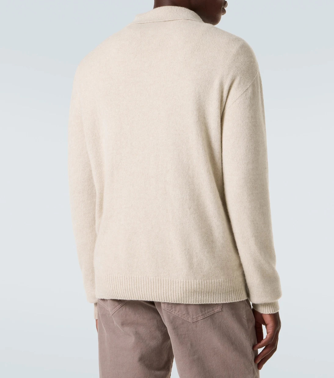 The Row - Leach cashmere polo sweater