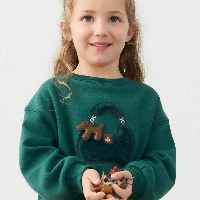 Mayoral çocuk pamuklu sweatshirt