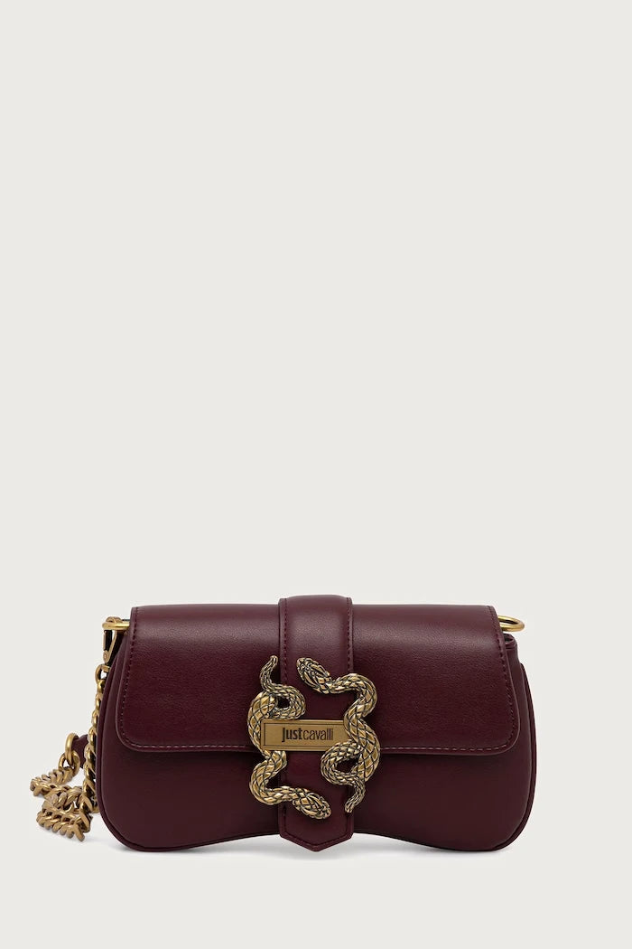 Just Cavalli suni deri kadın crossbody çanta