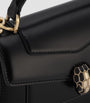 Mini Leather Serpenti Forever Top-Handle Bag