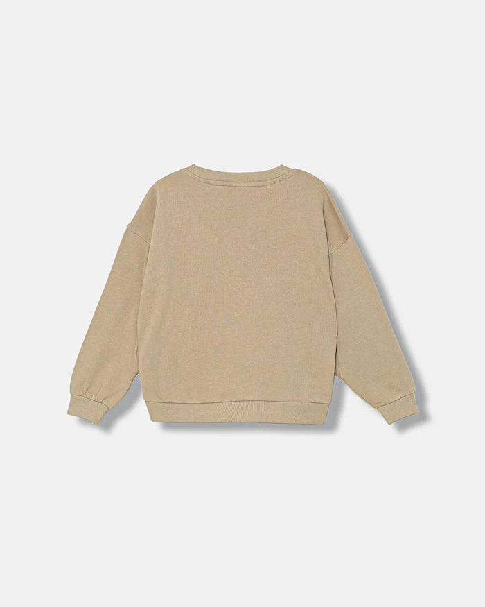 Calvin Klein Jeans Çocuk Pamuklu Sweatshirt