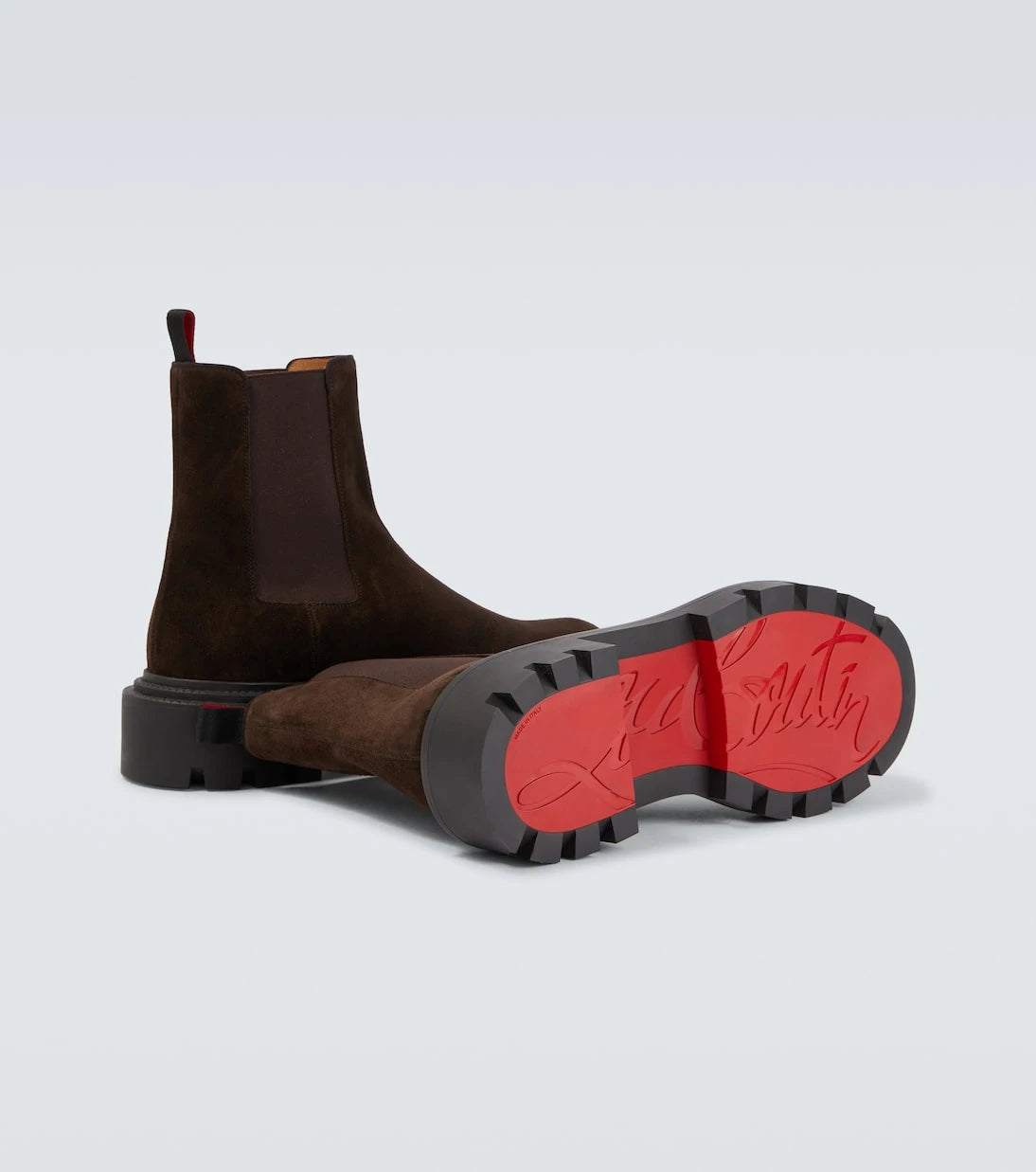 Christian Louboutin - Devon College suede Chelsea boots