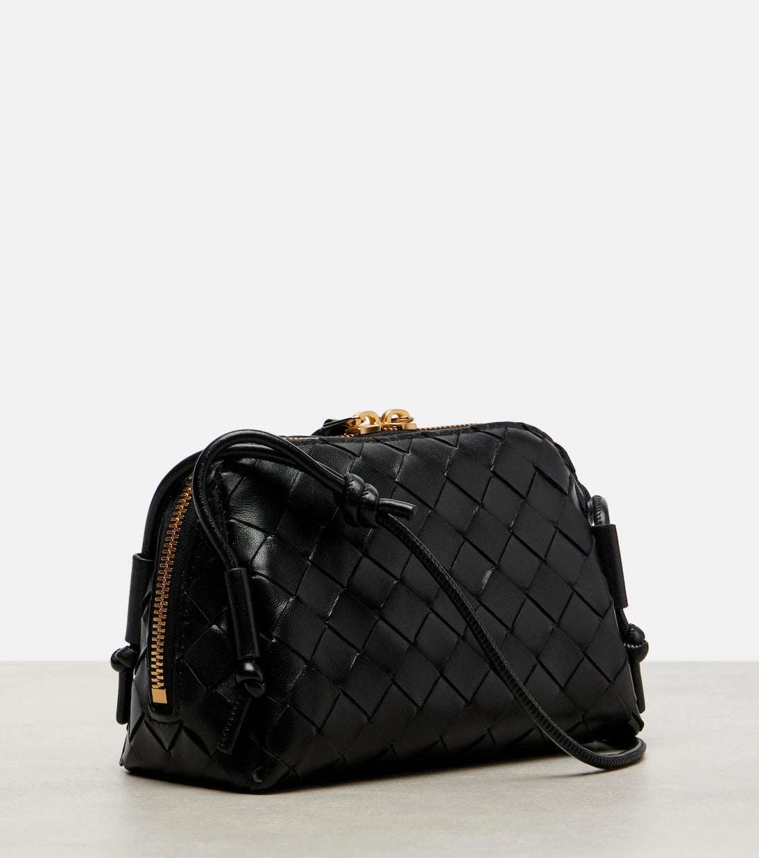 Bottega Veneta - Concert Mini Intrecciato leather pouch