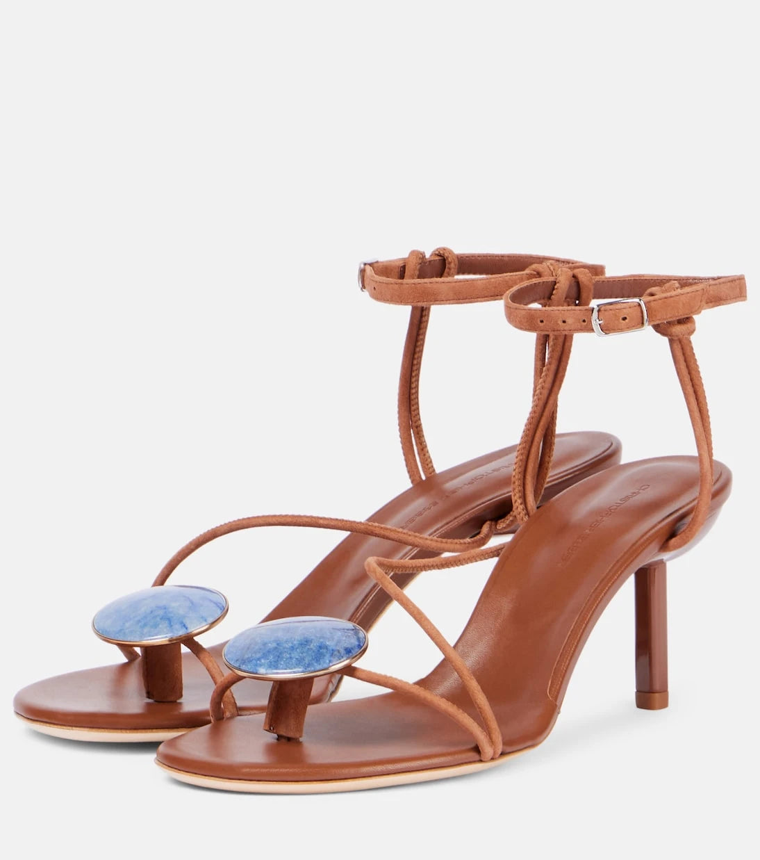 Christopher Esber - Doma 70 embellished leather sandals
