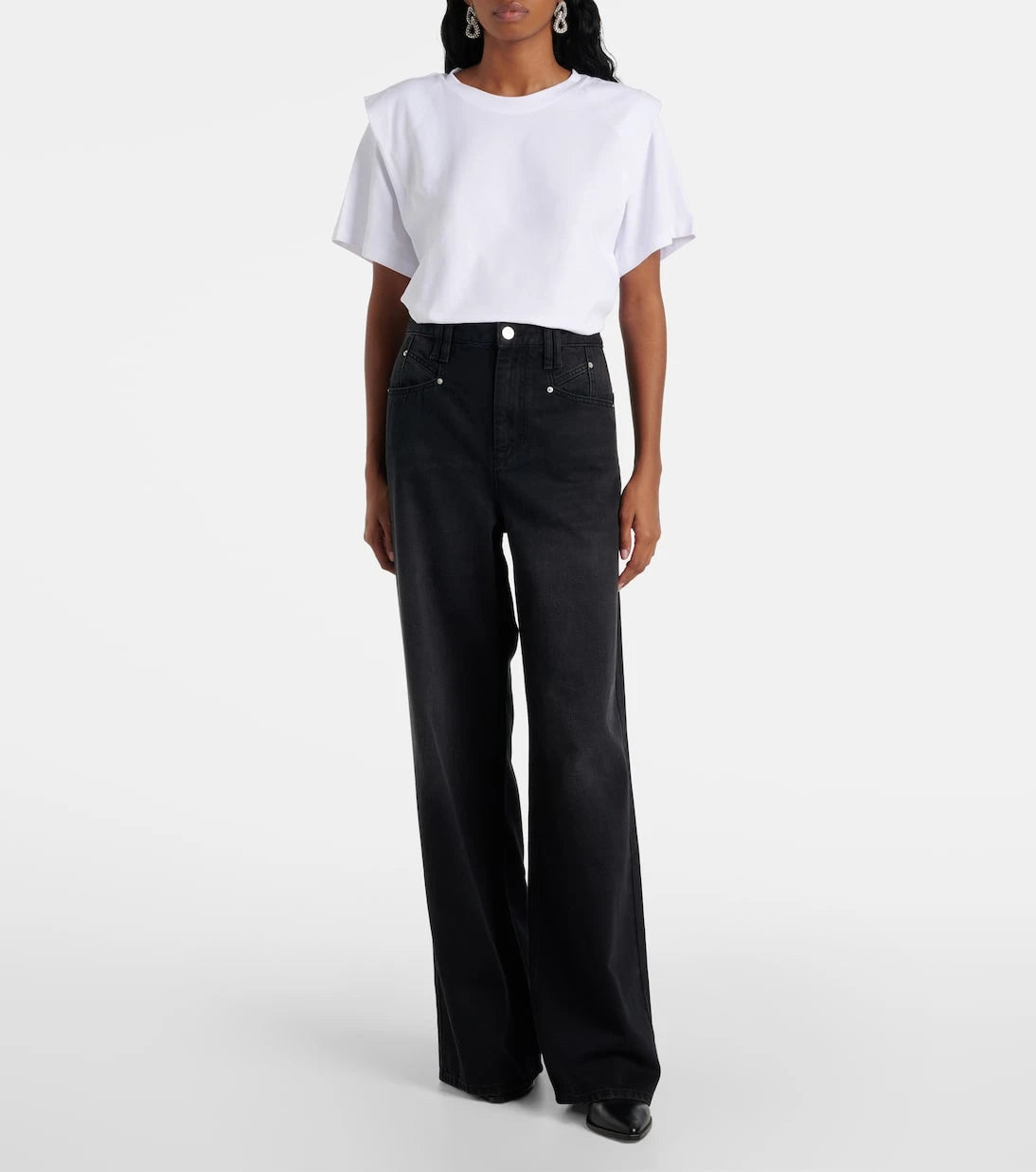 Isabel Marant - Lemony wide-leg jeans