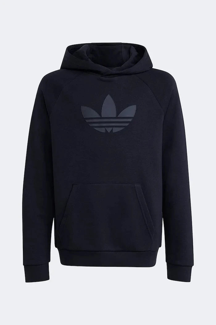 adidas Originals çocuklar için pamuklu kapüşonlu sweatshirt