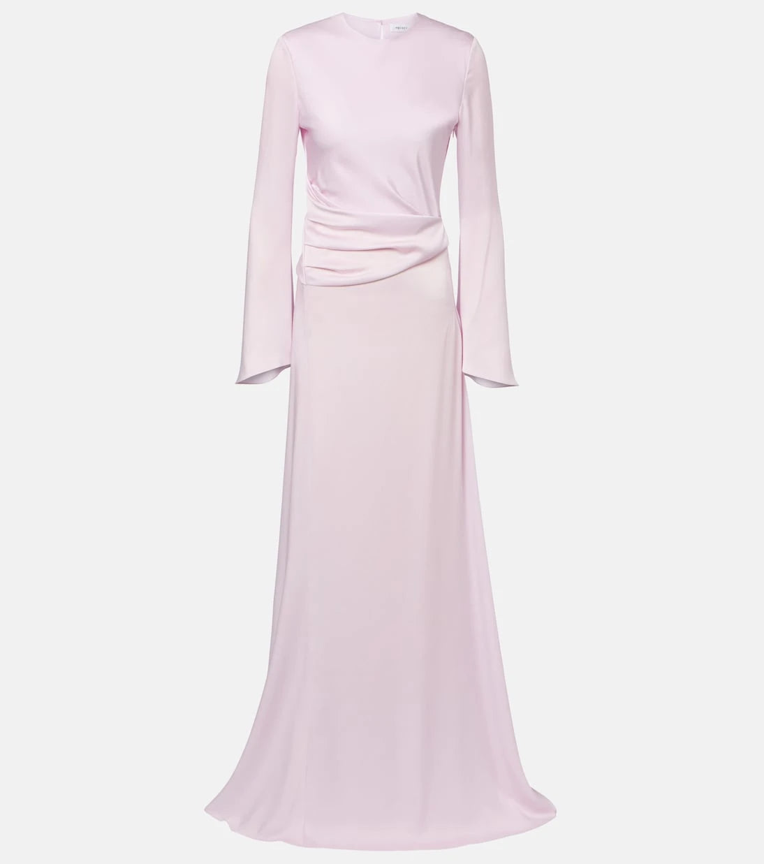 McQueen - Draped satin gown