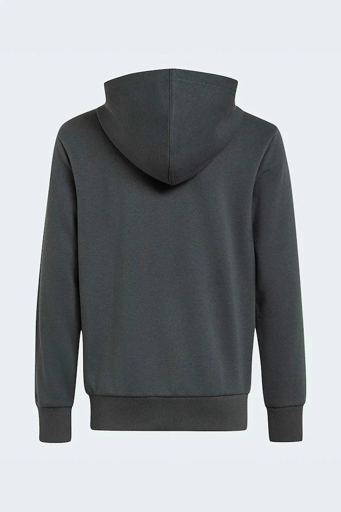 çocuklar için pamuklu adidas kapüşonlu sweatshirt