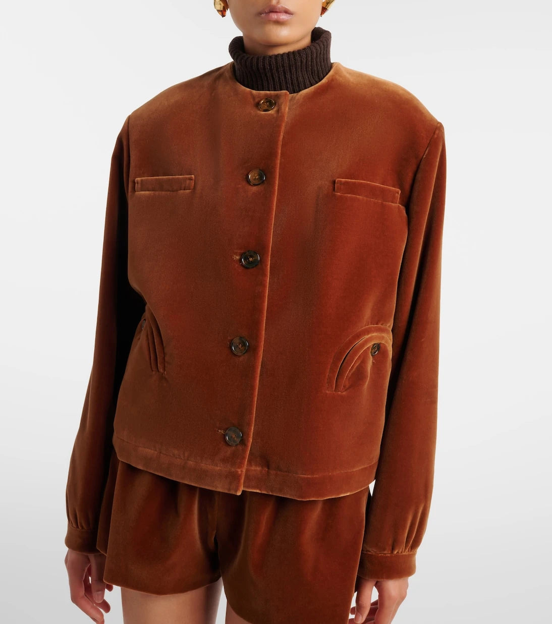 Blazé Milano - Gliss cotton velvet jacket