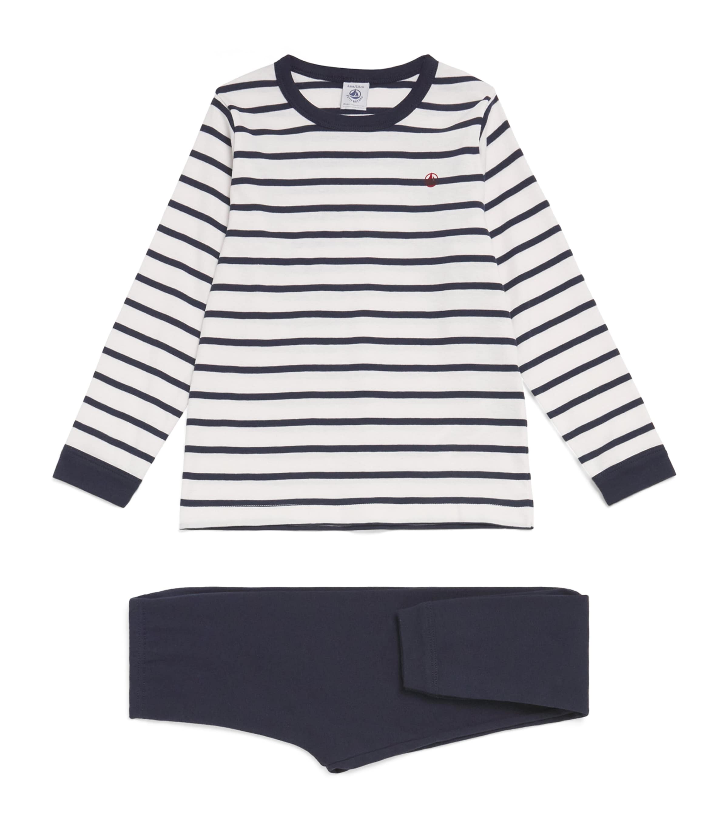 Petit Bateau Cotton Stripe Pyjama Set (4-12 Years)
