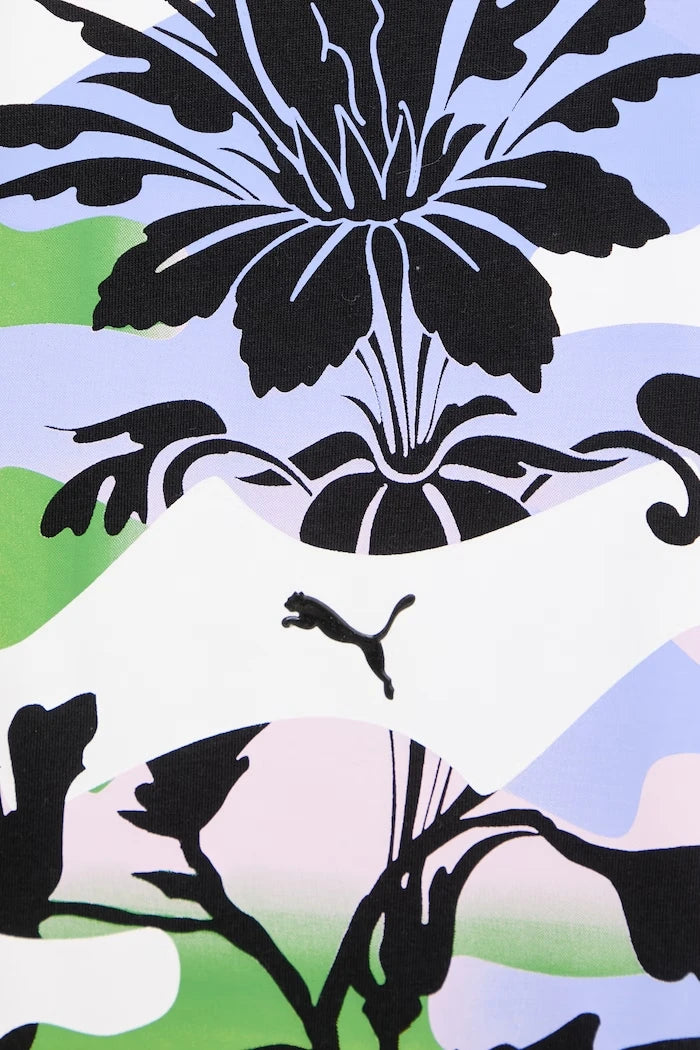 Puma тениска дамска с памук Graphics Psychoflower