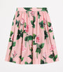 Dolce & Gabbana Kids Pleated Rose Print Skirt (8-12+ Years)