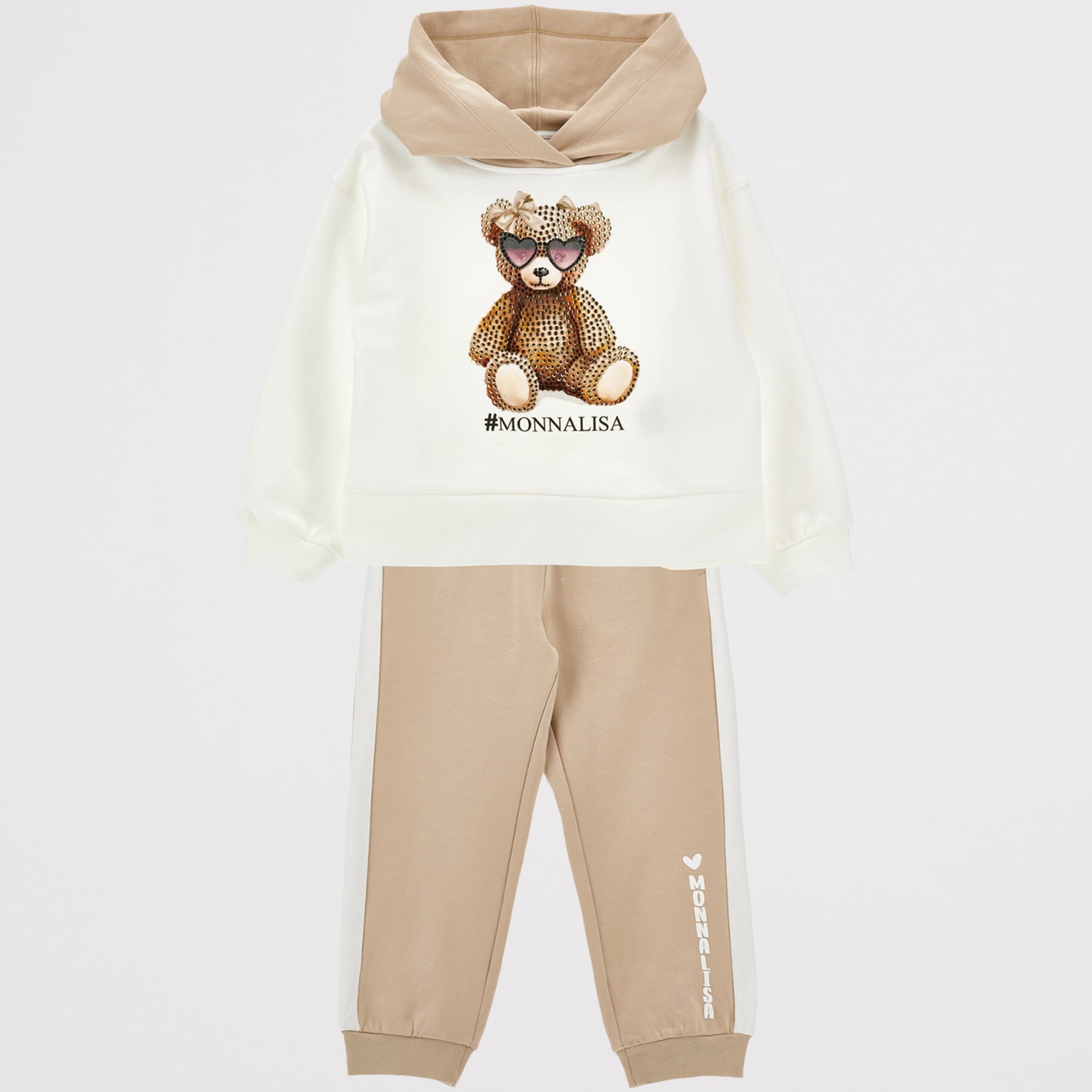 Stretch-Cotton Hoodie and Sweatpants Set (2-12 Years)