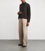Brown Wool-Cashmere Nola Sweater