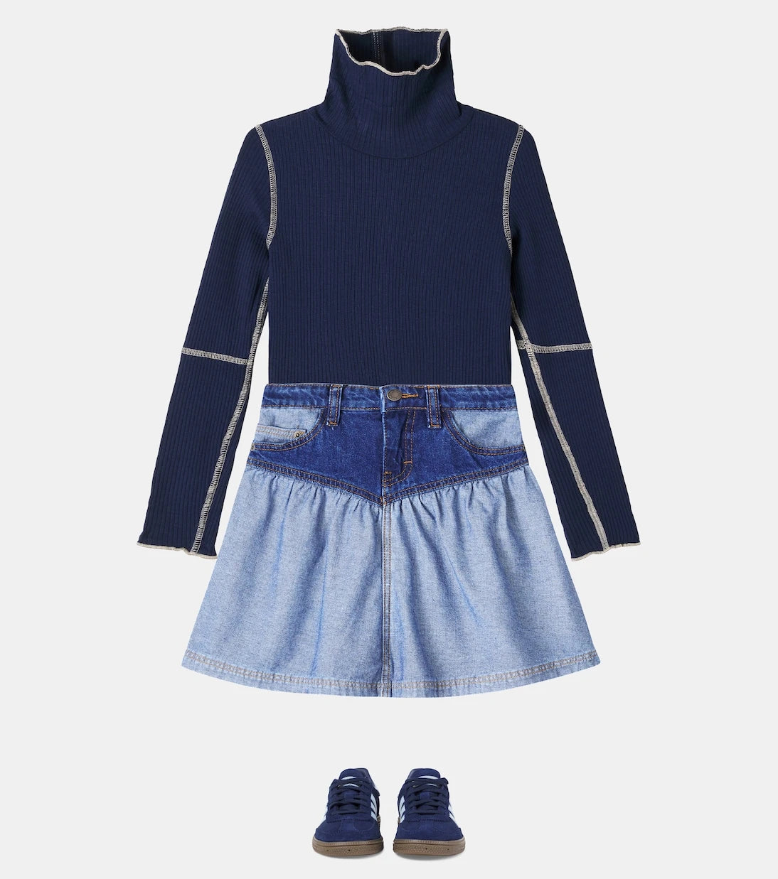 Molo - Rennie ribbed-knit T-shirt