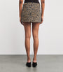 Brown Leopard Good 90s Mini Denim Skirt
