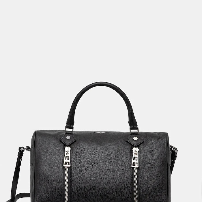 ZADIG&VOLTAIRE SUNNY MEDIUM GRAINED LEATHER Deri Çanta