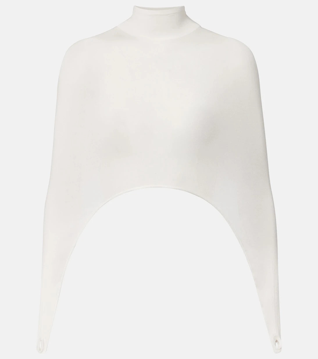 Alaïa - Knitted silk-blend top