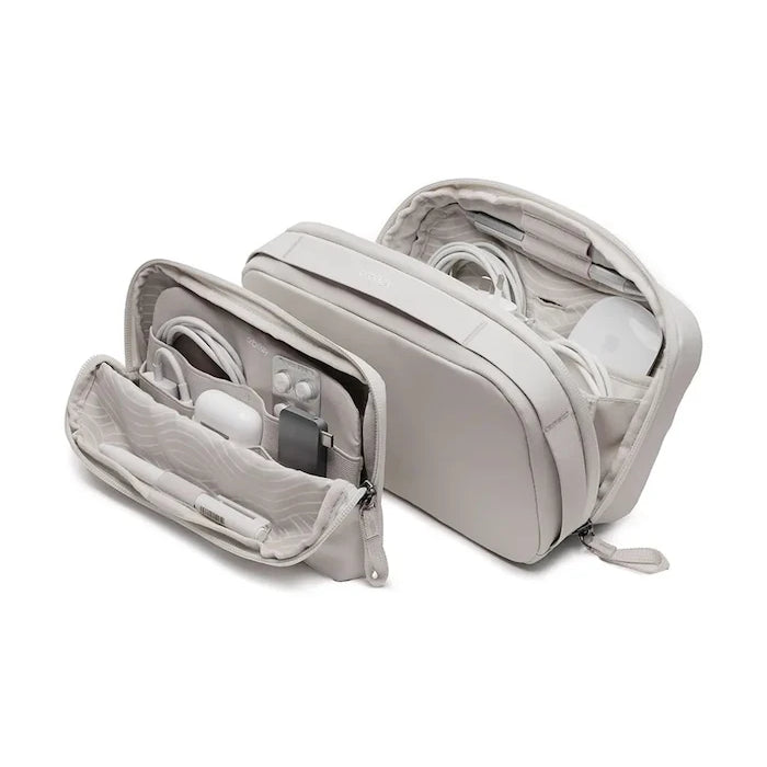 2'si 1 arada seyahat organizatörü Orbitkey Tech Pouch x KonMari 23 x 14 x 8 cm
