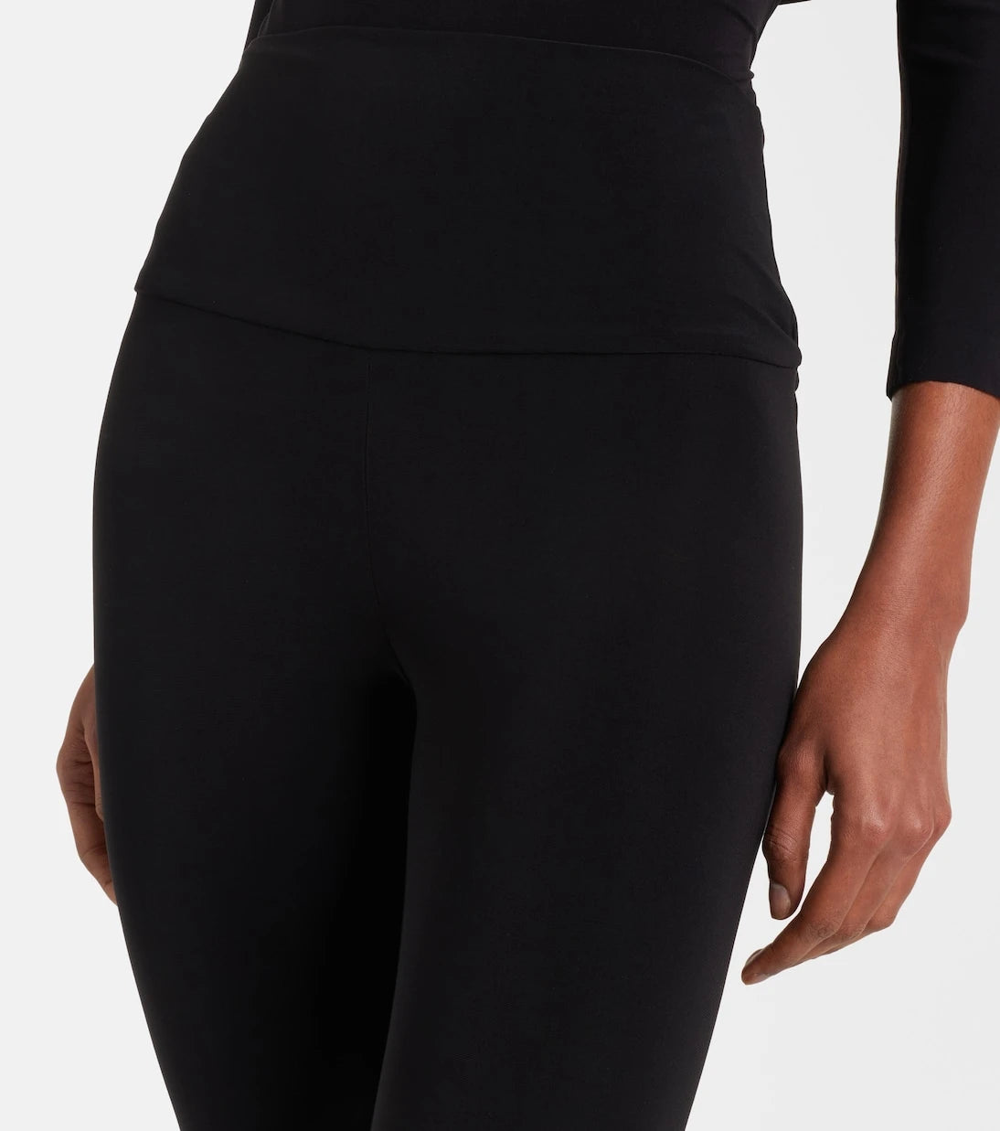 Norma Kamali - Cropped leggings