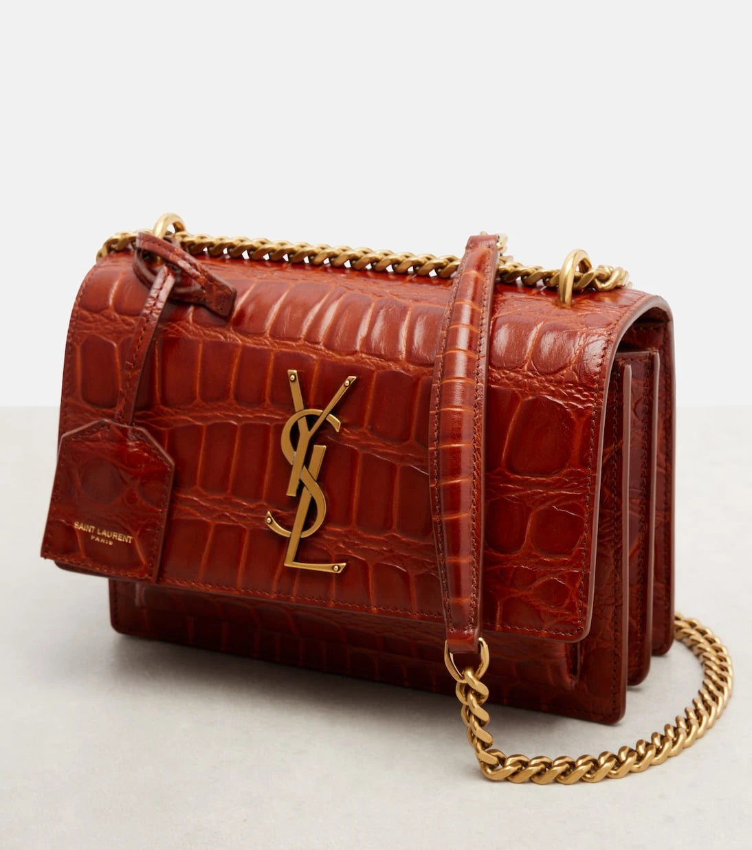 Saint Laurent - Sunset Small leather crossbody bag