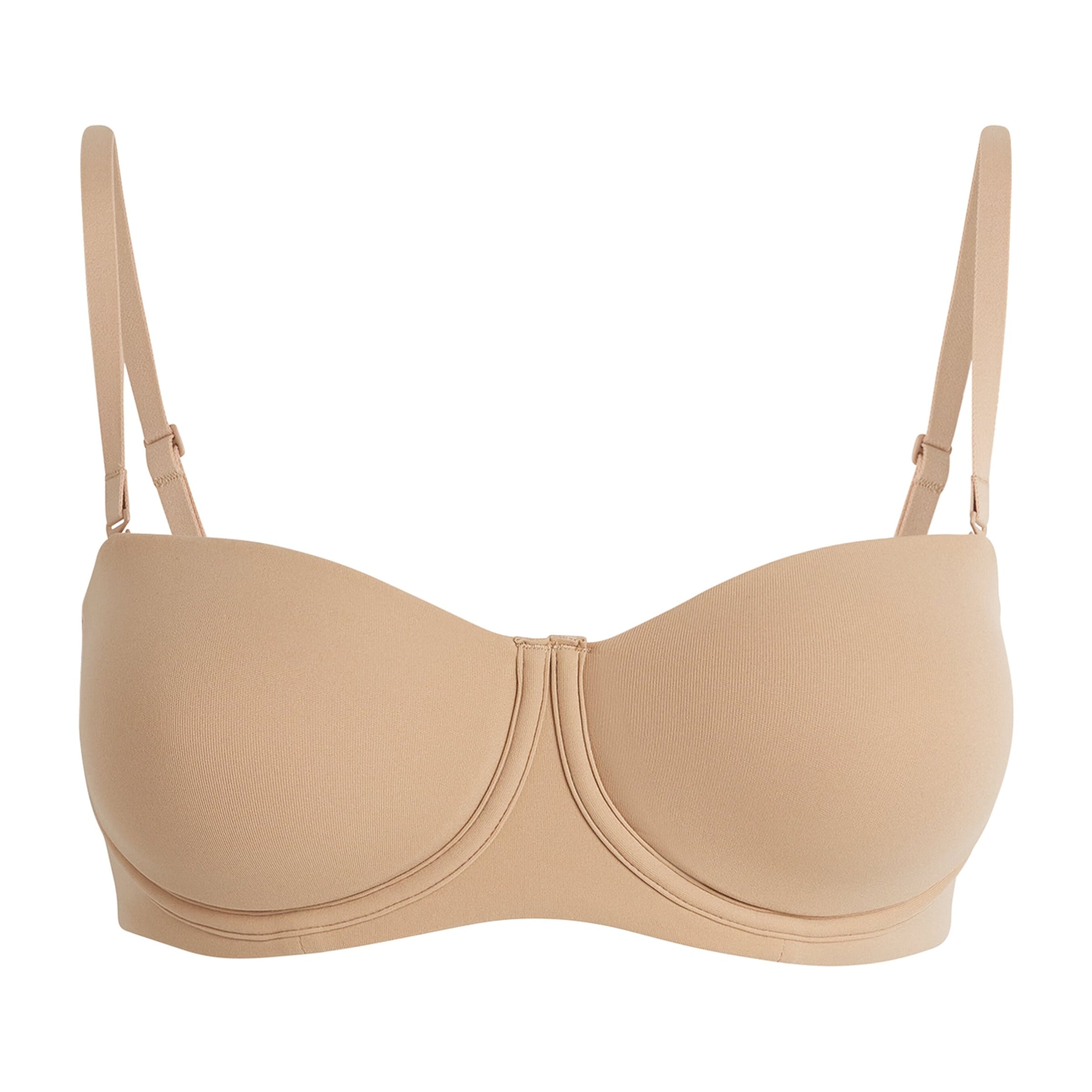 Fits Everybody Strapless Bra CLAY
