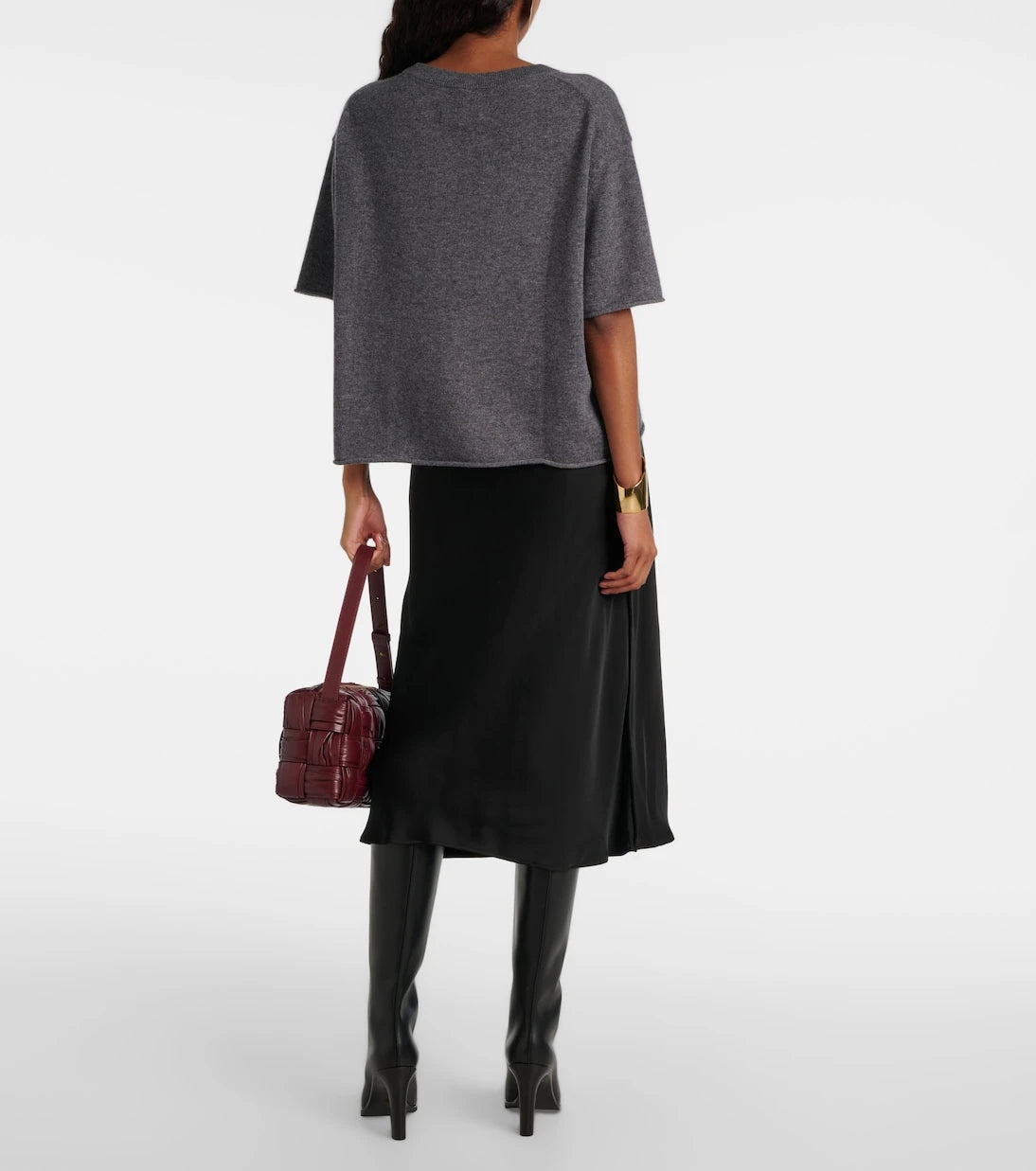 Lisa Yang - Cila knitted cashmere T-shirt