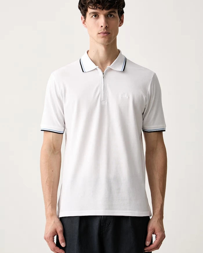 Lindbergh erkek pamuklu polo tişört