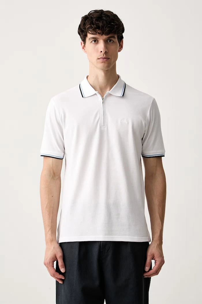 Lindbergh erkek pamuklu polo tişört