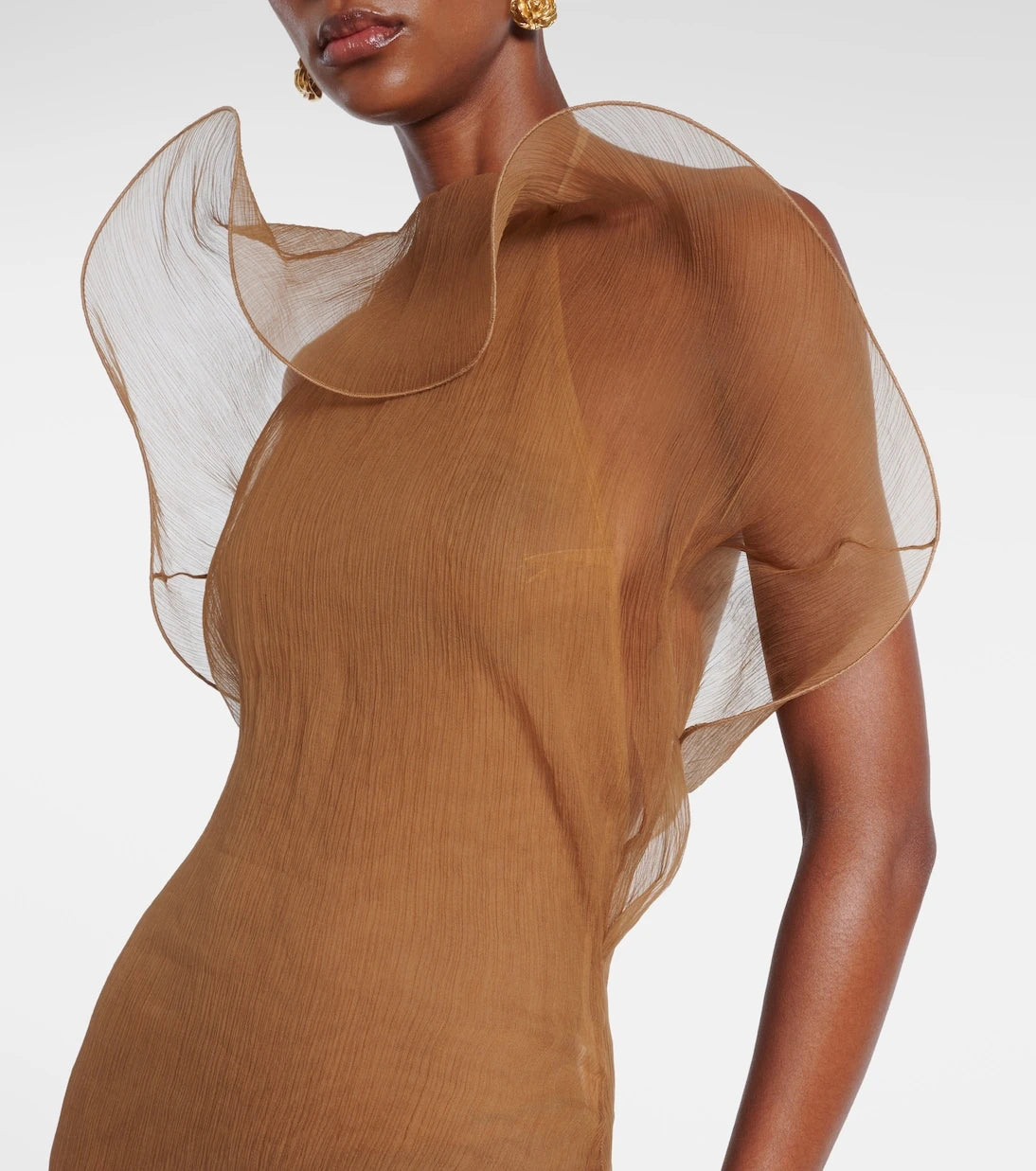 Magda Butrym - Sheer silk organza gown