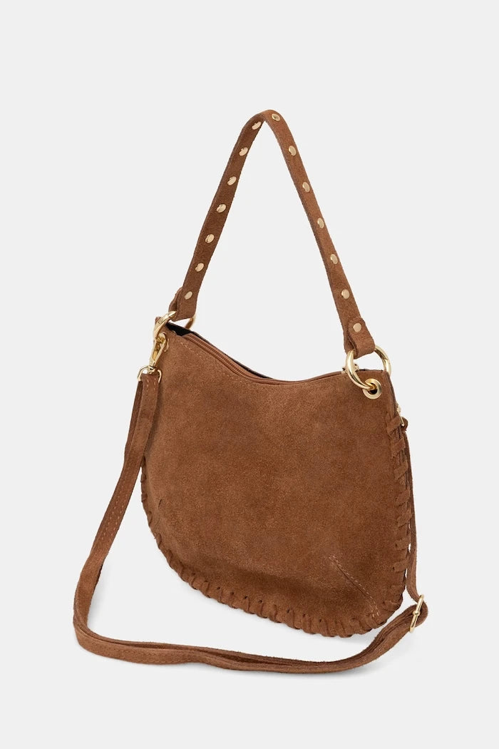 Answear.LAB чанта crossbody дамска от велур