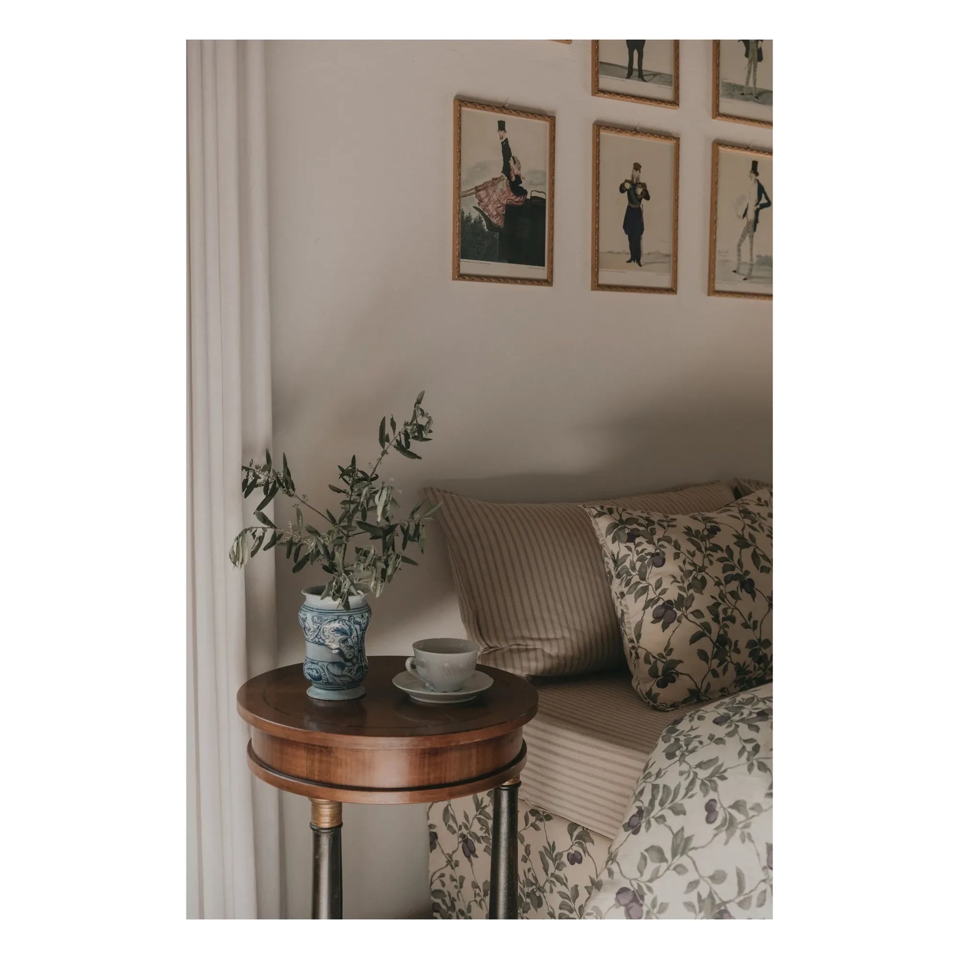 garbo&friends - Stripe fitted sheet | Beige