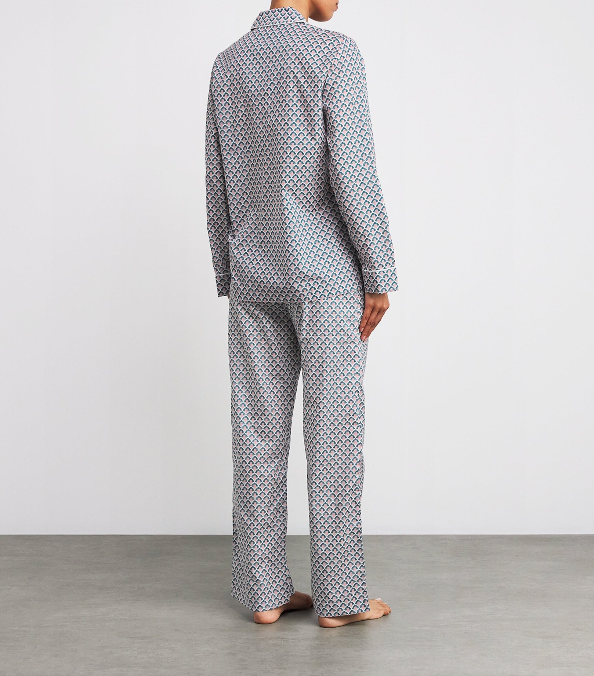 Derek Rose Multi Cotton Classic Pyjama Set