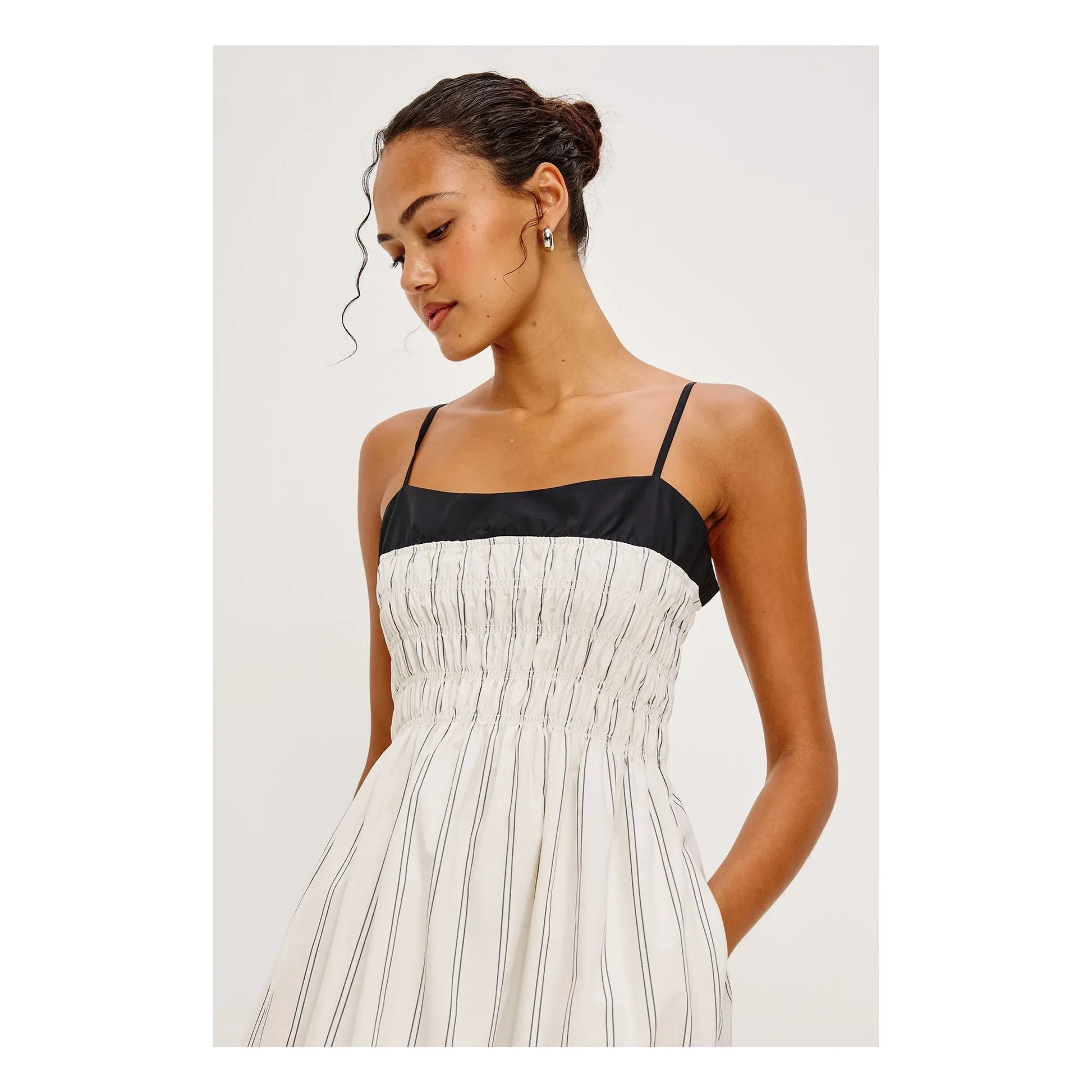 Rails - Primrose Stripes Dress | White