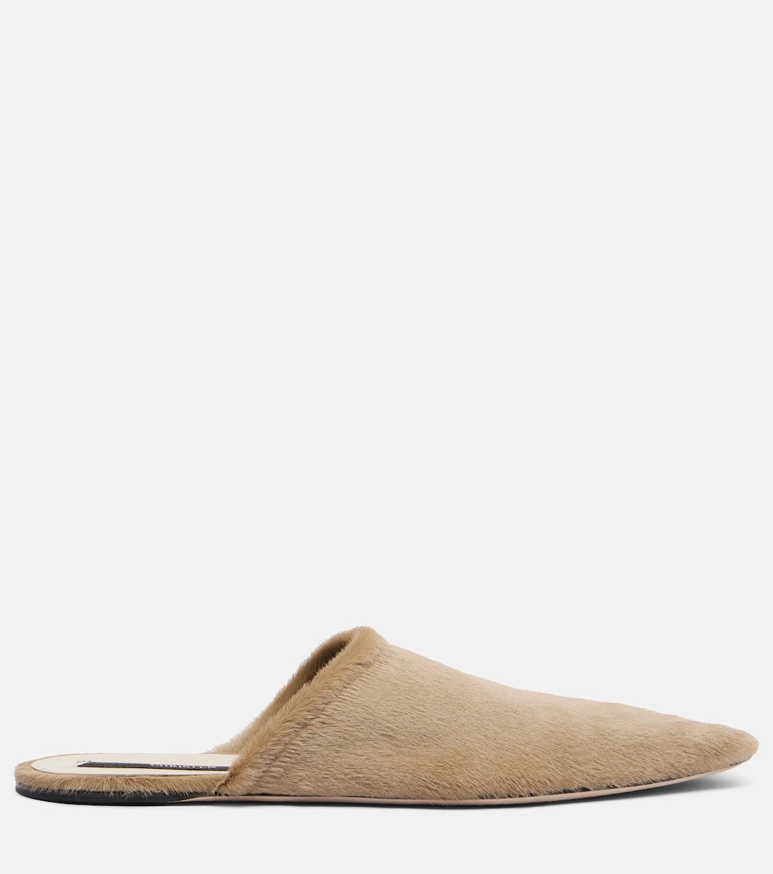 Christen - Elipse calf hair mules